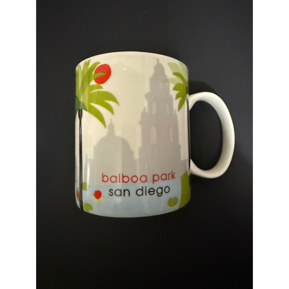 Starbucks 2007 Balboa Park San Diego Coffee Mug 18oz Collector Series Ceramic